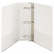 SAM18187C Speedy Spine Round Ring View Binder, 11 x 8-1/2, 3" Capacity, White By SAMSILL CORPORATION