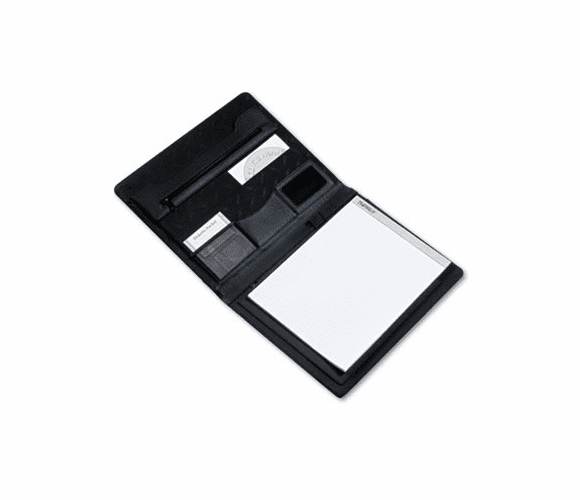 SAM70120 Executive Pad Holder, Writing Pad, Assorted Pockets, Vinyl, Black By SAMSILL CORPORATION