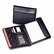 SAM70890 Professional Tri-Fold Padfolio w/Calculator, Writing Pad, Vinyl, Black By SAMSILL CORPORATION