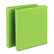 SAMU86378 Presentation View Binder, Round Ring, 11 x 8-1/2, 1" Capacity, Lime, 2/Pack By SAMSILL CORPORATION