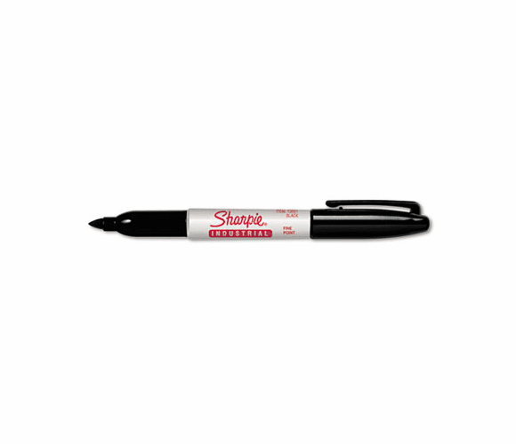 SAN13601 Industrial Permanent Marker, Fine Point, Black, Dozen By SANFORD