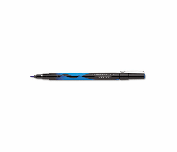 SAN1736665 Brush Tip Marker, Blue By SANFORD