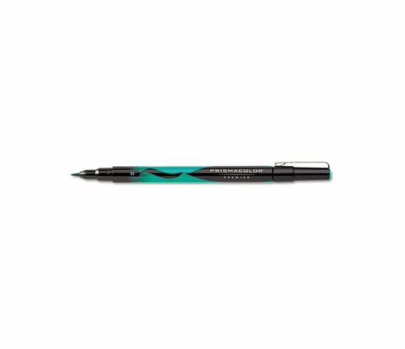 SAN1736666 Brush Tip Marker, Green By SANFORD