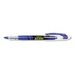 SAN1754469 Accent Liquid Pen Style Highlighter, Chisel Tip, Fluorescent Purple, Dozen By SANFORD