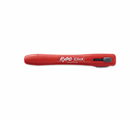 SAN1767507 Click Dry Erase Marker, Chisel Tip, Red By SANFORD
