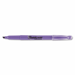 SAN27019 Accent Pocket Style Highlighter, Chisel Tip, Lavender, 12/Pk By SANFORD