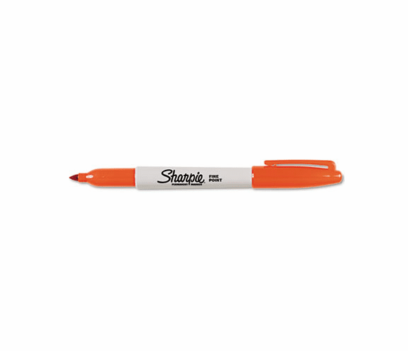 SAN30006EA Permanent Marker, Fine Point, Orange By SANFORD