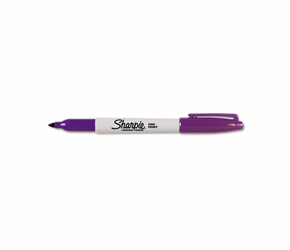 SAN30008EA Permanent Marker, Fine Point, Purple By SANFORD