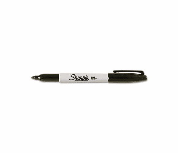 SAN30051 Permanent Markers, Fine Point, Black By SANFORD