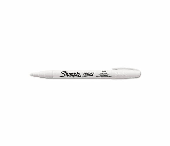 SAN35543 Permanent Paint Marker, Fine Point, White By SANFORD
