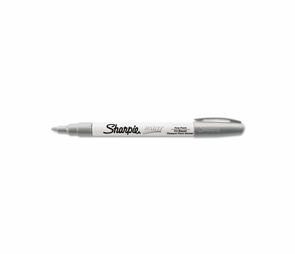 SAN35545 Permanent Paint Marker, Fine Point, Silver By SANFORD