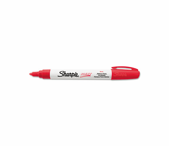 SAN35550 Permanent Paint Marker, Medium Point, Red By SANFORD