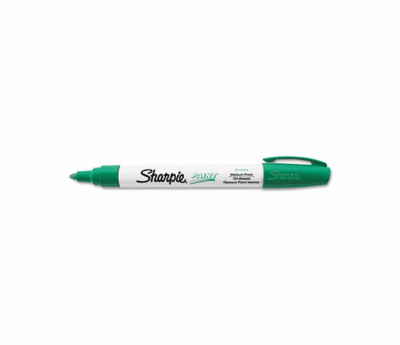 SAN35552 Permanent Paint Marker, Medium Point, Green By SANFORD