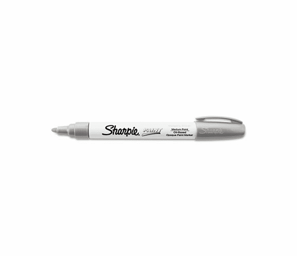 SAN35560 Permanent Paint Marker, Medium Point, Silver By SANFORD