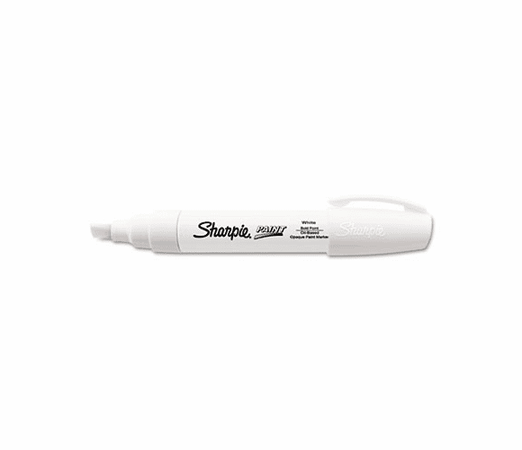 SAN35568 Paint Marker, Wide Point, White By SANFORD