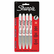 SAN39109PP Metallic Permanent Marker, Fine Point, Metallic Silver, 4/Pack By SANFORD