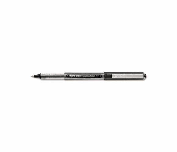 SAN60106 Vision Roller Ball Stick Waterproof Pen, Black Ink, Micro, Dozen By SANFORD
