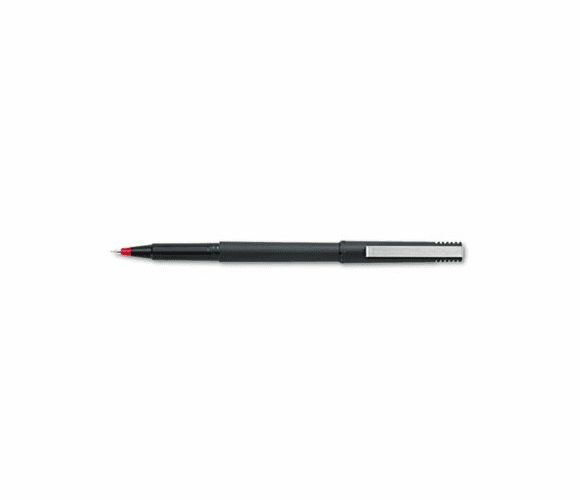 SAN60152 Roller Ball Stick Dye-Based Pen, Red Ink, Micro, Dozen By SANFORD