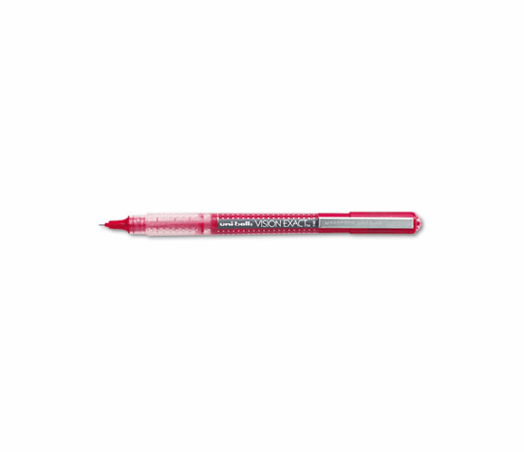 SAN60635 Vision Exact Roller Ball Stick Waterproof Pen, Red Ink, Fine By SANFORD