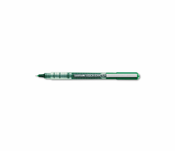 SAN60636 Vision Exact Roller Ball Stick Waterproof Pen, Green Ink, Fine By SANFORD