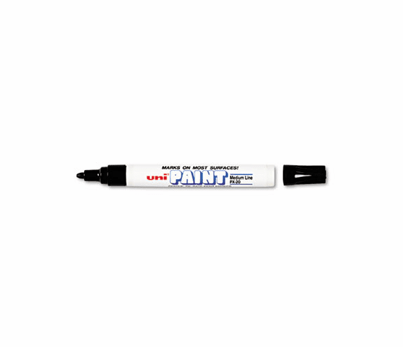 SAN63601 uni-Paint Marker, Medium Point, Black By SANFORD