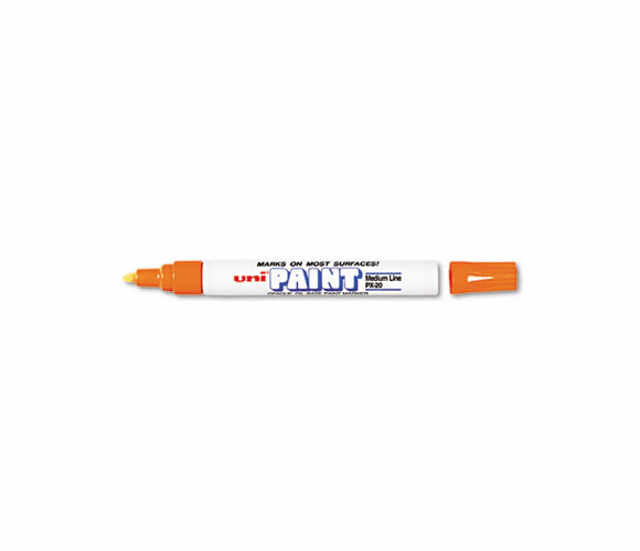 SAN63607 uni-Paint Marker, Medium Point, Orange By SANFORD
