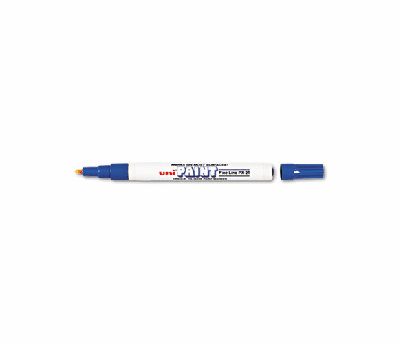 SAN63703 uni-Paint Marker, Fine Point, Blue By SANFORD