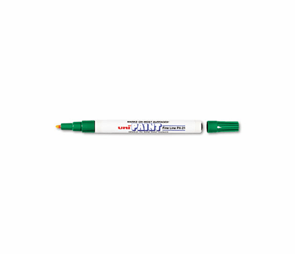 SAN63704 uni-Paint Marker, Fine Point, Green By SANFORD