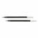SAN65808 Refill for uni-ball Gel IMPACT Gel Pen, Bold, Black Ink, 2/Pack By SANFORD