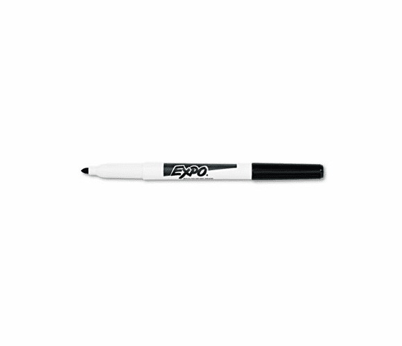 SAN84001 Dry Erase Marker, Fine Point, Black, Dozen By SANFORD