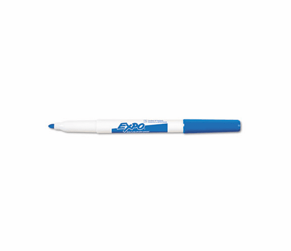 SAN84003 Dry Erase Marker, Fine Point, Blue, Dozen By SANFORD