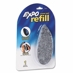 SAN9287KF Dry Erase Precision Point Eraser Refill Pad, Felt, 9 3/4w x 3 1/4d By SANFORD