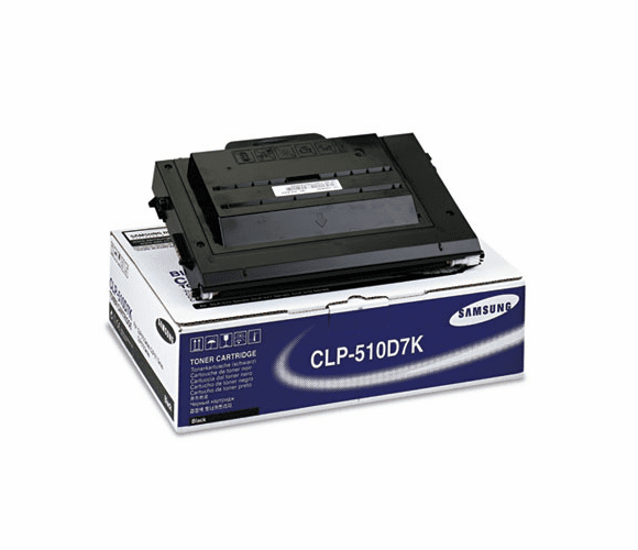 SASCLP510D7K CLP510D7K High-Yield Toner, 7000 Page-Yield, Black By SAMSUNG ELECTRONICS AMERICA, INC.