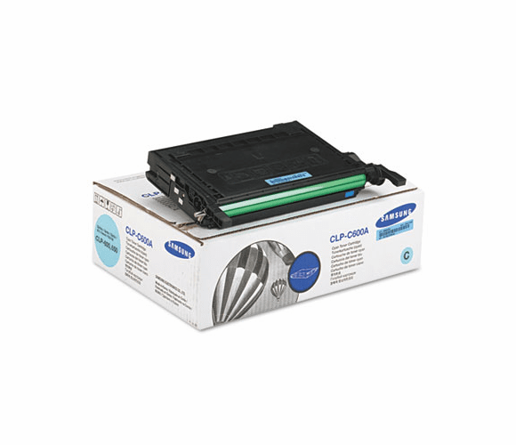 SASCLPC600A CLPC600A High-Yield Toner, 4000 Page-Yield, Cyan By SAMSUNG ELECTRONICS AMERICA, INC.