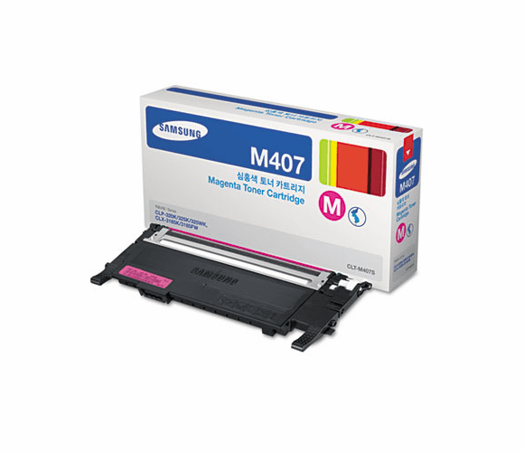 SASCLTM407S CLTM407S (CLT-M407S) Toner, 1,000 Page-Yield, Magenta By SAMSUNG ELECTRONICS AMERICA, INC.