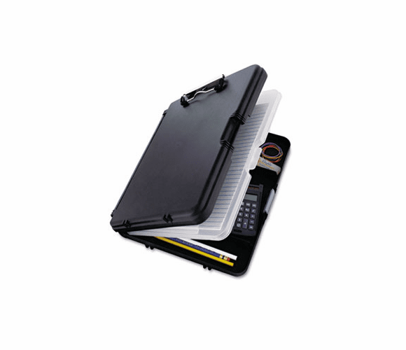 SAU00552 WorkMate II Storage Clipboard, 1/2" Capacity, Holds 8-1/2w x 12h, Black/Charcoal By SAUNDERS MFG. CO., INC.