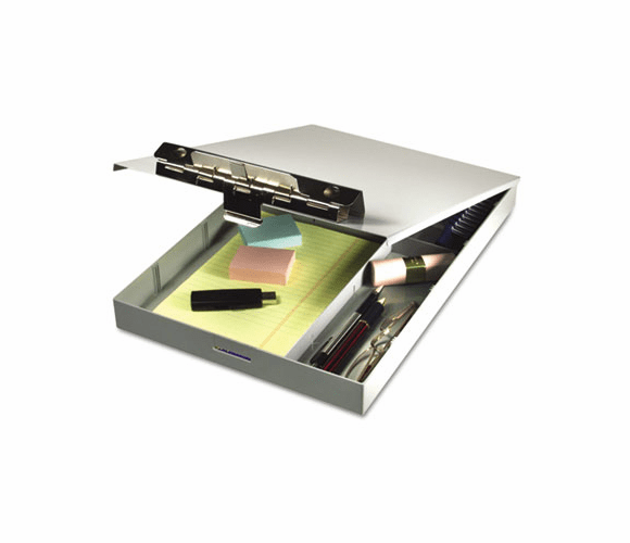 SAU00901 Storage Clipboard, 1/2" Capacity, 8-1/2w x 12h, Gray By SAUNDERS MFG. CO., INC.