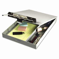 SAU00901 Storage Clipboard, 1/2" Capacity, 8-1/2w x 12h, Gray By SAUNDERS MFG. CO., INC.