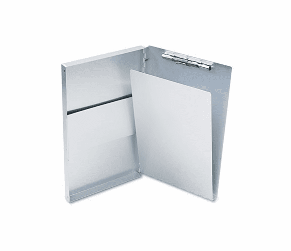 SAU10519 Snapak Aluminum Forms Folder, 1/2" Capacity, Holds 8-1/2w x 14h, Silver By SAUNDERS MFG. CO., INC.