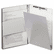 SAU10519 Snapak Aluminum Forms Folder, 1/2" Capacity, Holds 8-1/2w x 14h, Silver By SAUNDERS MFG. CO., INC.