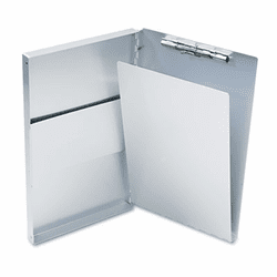 SAU10519 Snapak Aluminum Forms Folder, 1/2" Capacity, Holds 8-1/2w x 14h, Silver By SAUNDERS MFG. CO., INC.