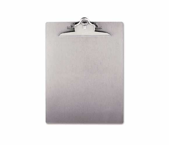 SAU22517 Aluminum Clipboard w/High-Capacity Clip, 1" Capacity, Holds 8 1/2 x 12, Silver By SAUNDERS MFG. CO., INC.