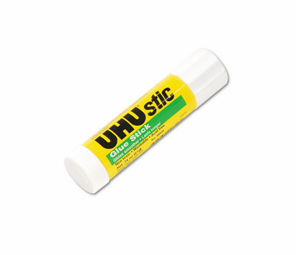 SAU99649 UHU Stic Permanent Clear Application Glue Stick, .74 oz By SAUNDERS MFG. CO., INC.