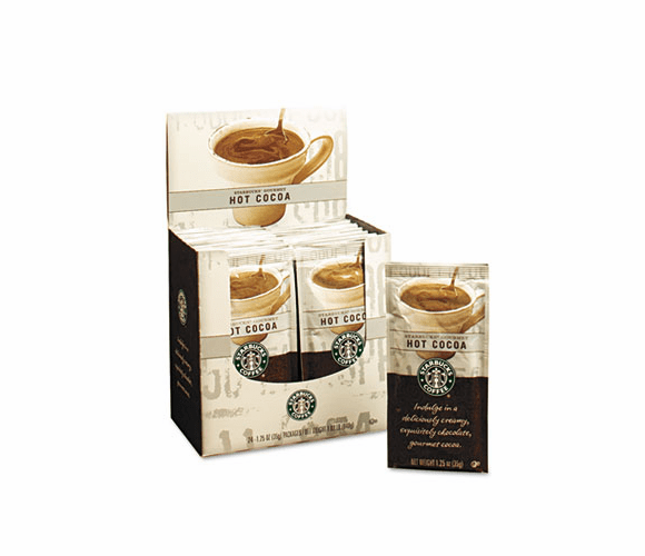 SBK197861 Gourmet Hot Cocoa, 1.25 oz. Packet, 24/Box By STARBUCKS COFFEE COMPANY