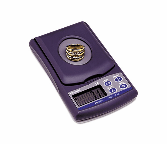 SBWPB500 Handheld Mechanical Utility Balance Scale, 500g Capacity, 2-1/2 x 3 Platform By SALTER BRECKNELL