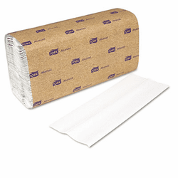 SCACB520 C-Fold Towels, White, 12-3/4 x 10-1/8, 1-Ply, 150/Pack, 16 Packs/Carton By SCA TISSUE
