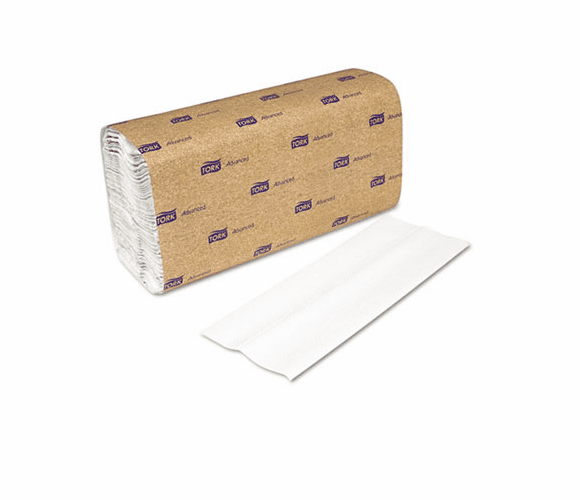 SCACB520 C-Fold Towels, White, 12-3/4 x 10-1/8, 1-Ply, 150/Pack, 16 Packs/Carton By SCA TISSUE