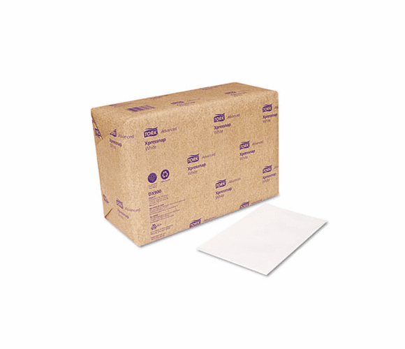 SCADX900 Dispenser Napkins, Interfold,13w x 8 1/2L, White, 6,000 per Carton By SCA TISSUE