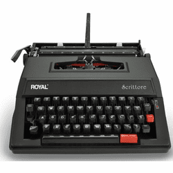 Scrittore Portable Manual Typewriter By Royal