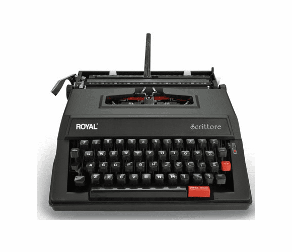 Scrittore Portable Manual Typewriter By Royal